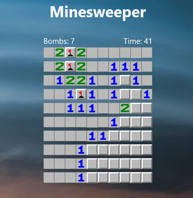 Minesweeper clone